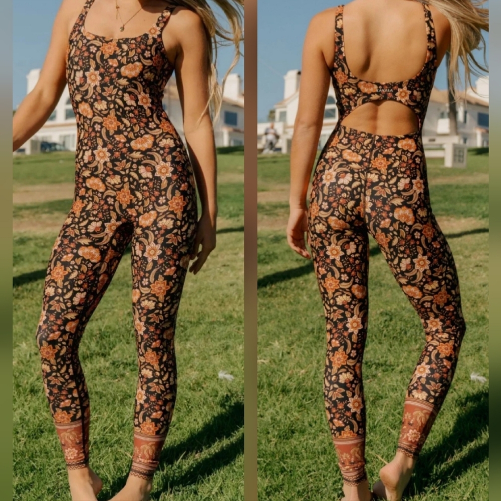 KAVALA COLLECTIVE Rhapsody Antao One Piece Full Bodysuit Small